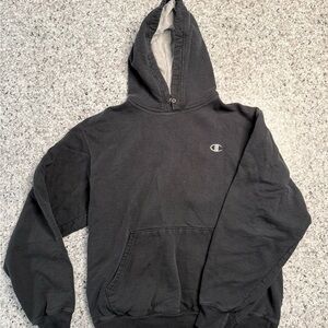 Champion Men's Dark Gray Hoodie
